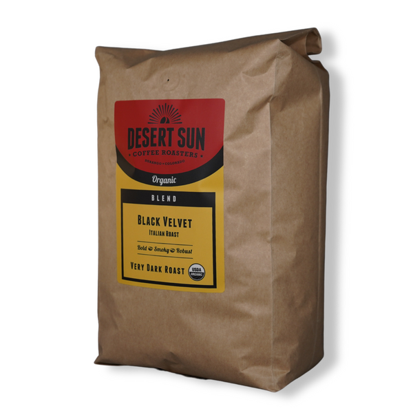 5lb bag of Black Velvet Coffee