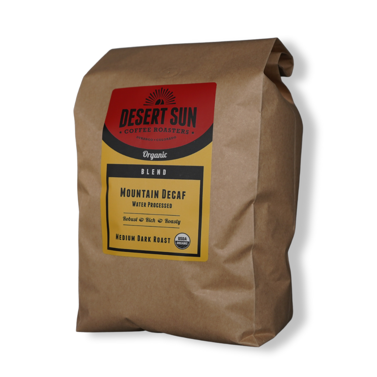 Organic Mountain Decaf - Rich and Smooth – Desert Sun Coffee Roasters