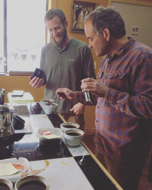 Glenn and Ronnie Cupping