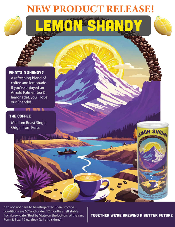 Canned Shandy - Lemonade & Coffee